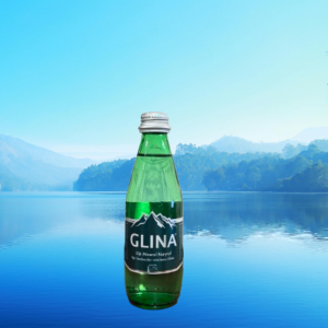 GLINA SPARKLING WATER – GLASS (0.25 L / 0.55 LB)