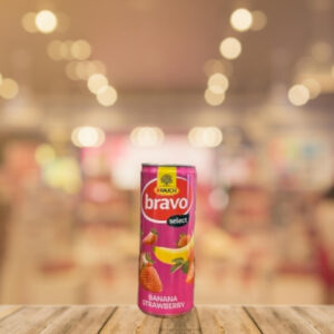 BRAVO STRAWBERRY-BANANA (250ML)