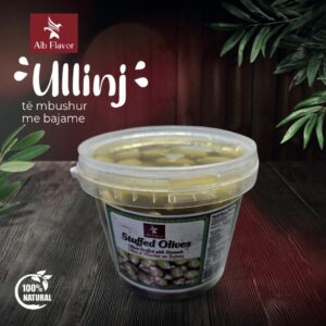 GREEN OLIVES STUFFED WITH ALMOND 700gr