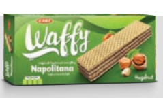 HAZELNUT WAFER NAPOLETANA 180GR