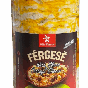 FERGESE WITH RICOTTA CHESSE & OLIVES (Fergese me gjize dhe ullinj) 470gr