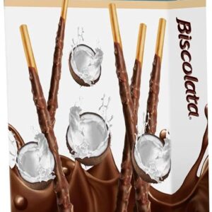 BISCOLATA COCONUT STIX BISCUITS 32GR
