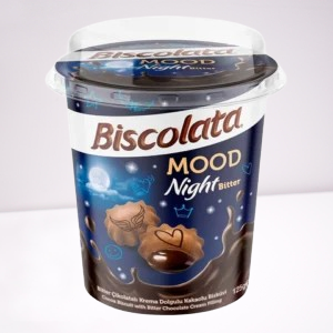 BISCOLATA MOOD NIGHT BITTER COOKIES (115 GR)