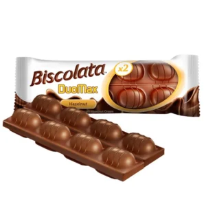 BISCOLATA DUOMAX HAZELNUT BISCUITS 44GR