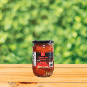 PICKLED RED PEPPERS SMALL 580 GR (1.2 LB)