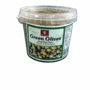 GREEN OLIVES PITTED BERATI 700GR
