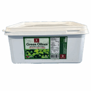 GREEN OLIVES BERATI – WHITE BUCKET 3KG