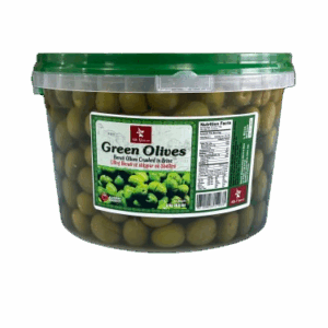 GREEN OLIVES BERATI – TRANSPARENT BUCKET 3KG